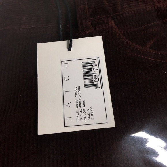 The boyfriend cord: wine - Picture 2 of 2